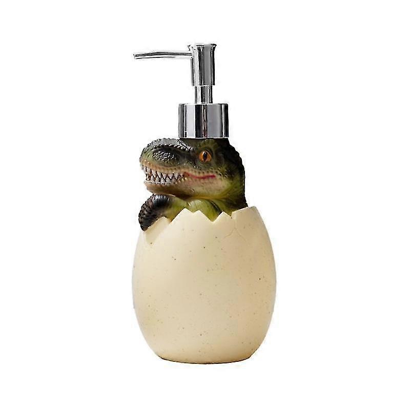 560ml Lotion Dispenser Large Capacity Cute Dinosaur Refillable Empty Bottle Hand Cleanser Shampoo Co-ZZY