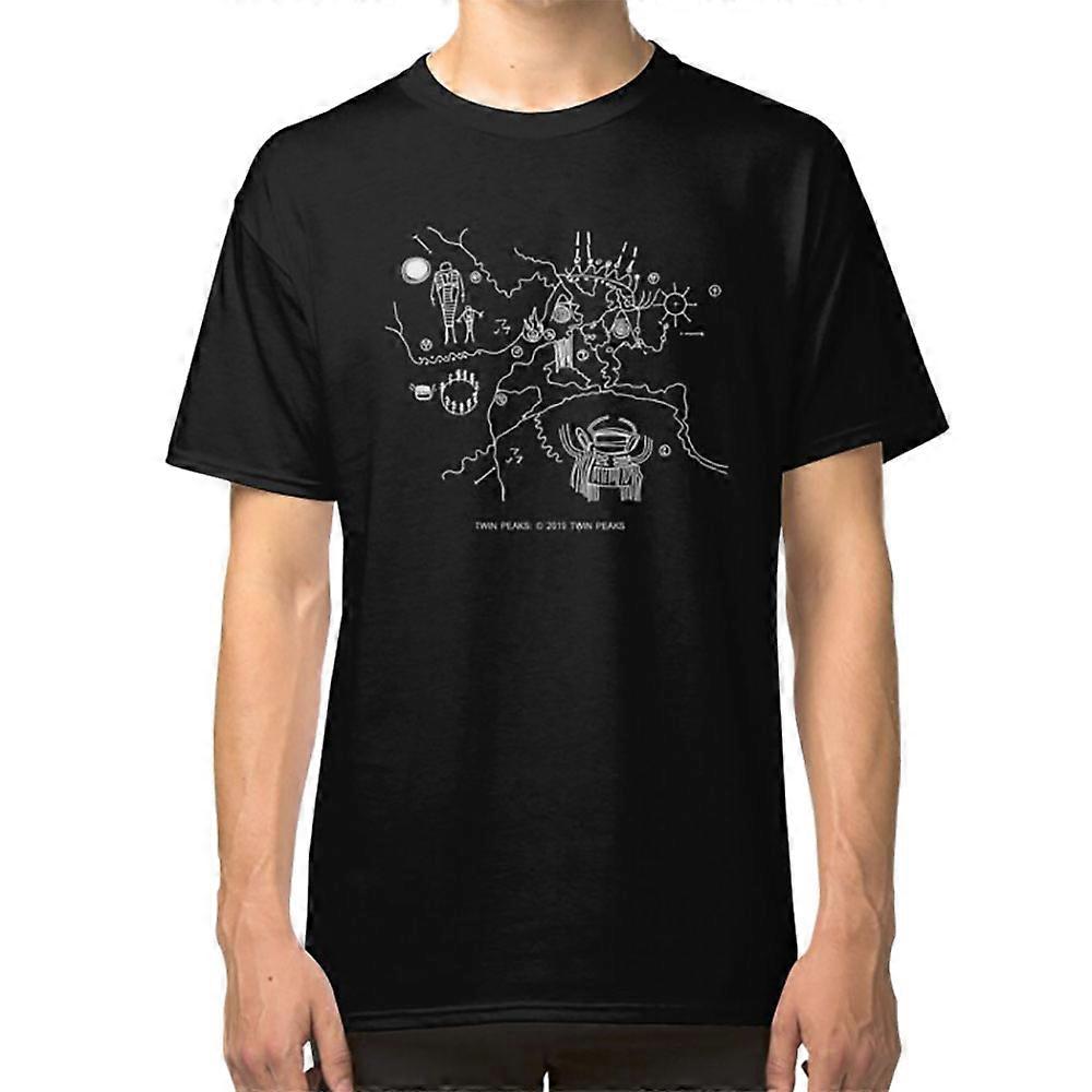 Twin Peaks - Cave Map T-shirt