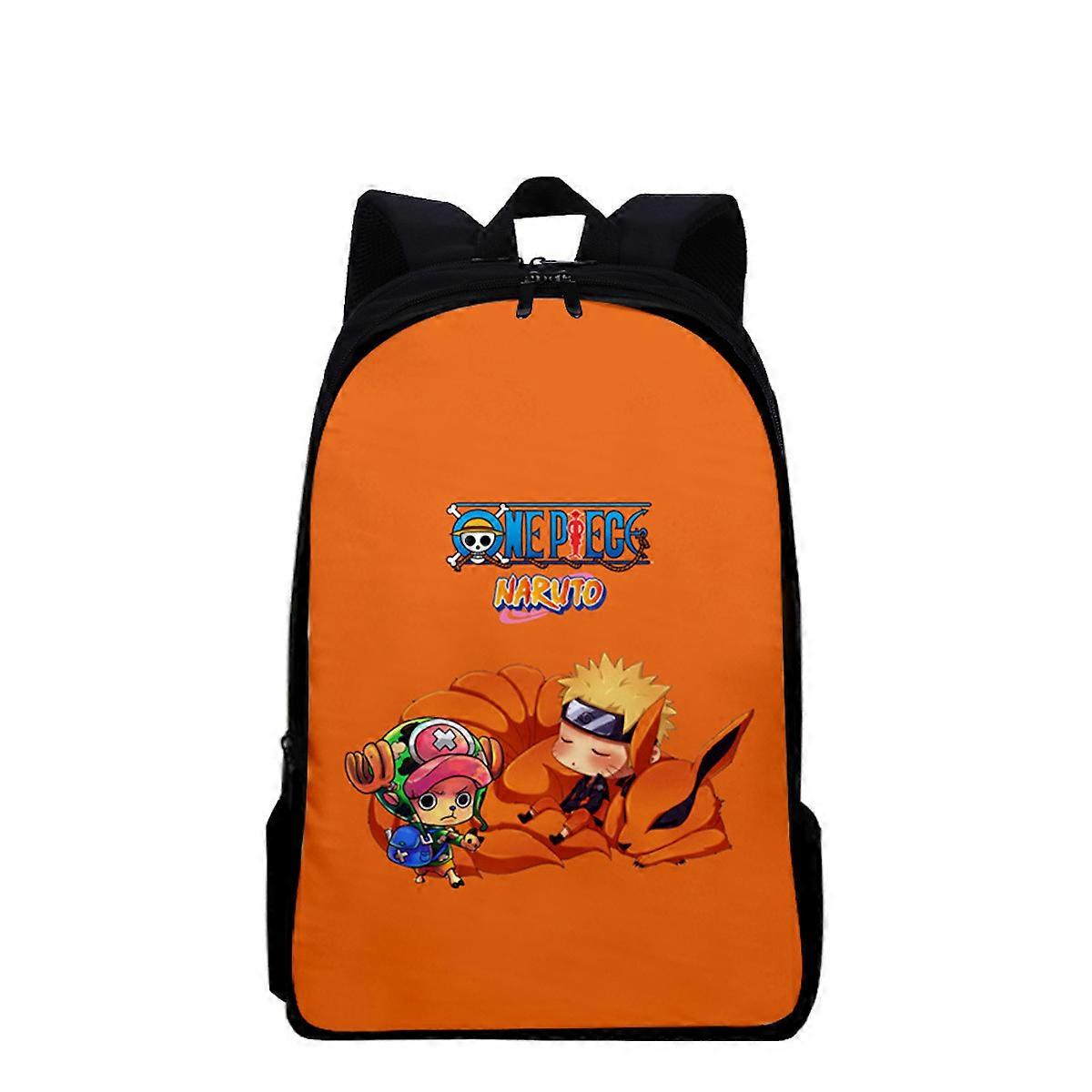 חתיכה אחת תרמיל נארוטו טרנדי הדפסת תלת מימד תיק בית ספר תיק נסיעות אוקספורד