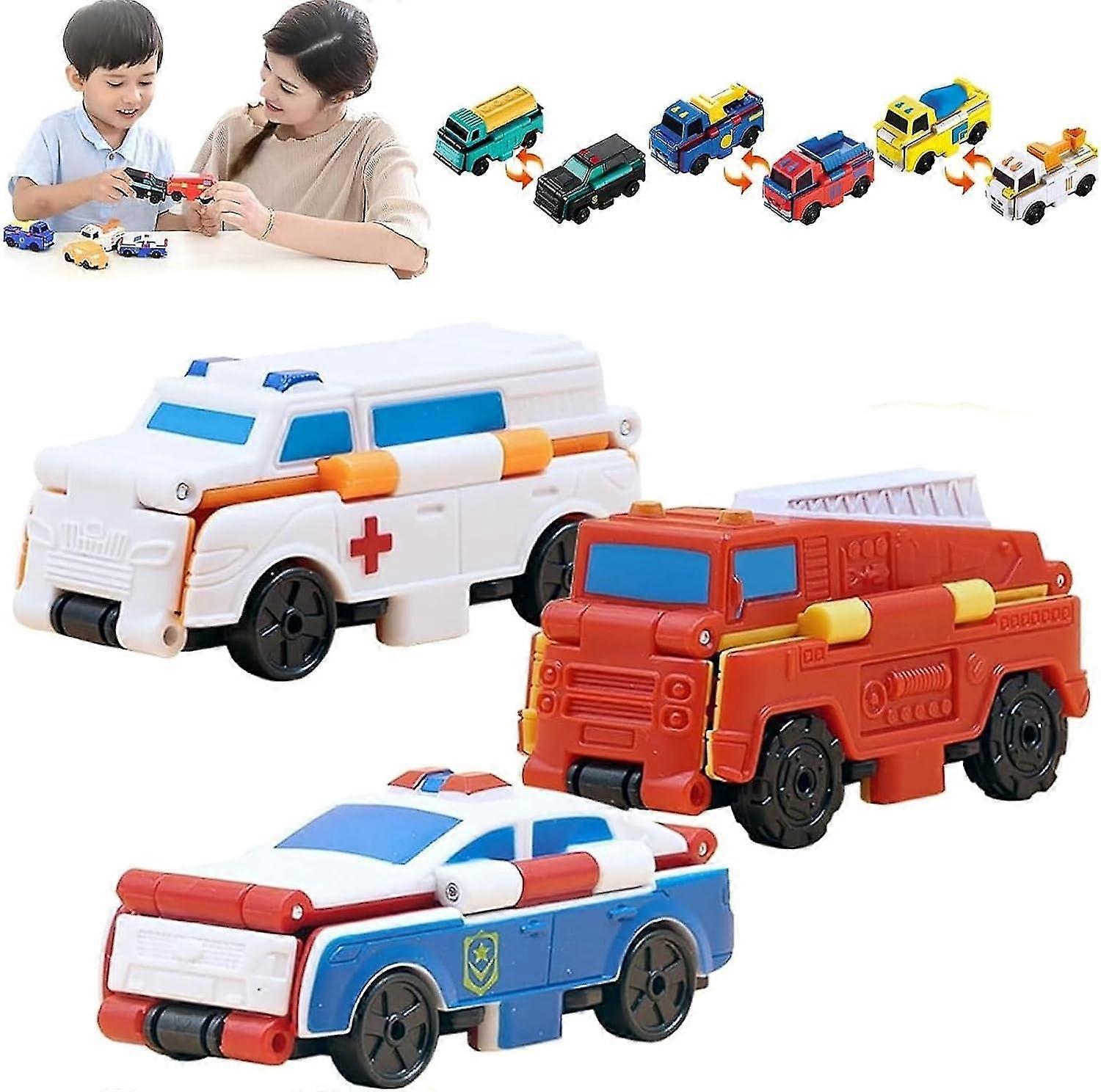 2-in-1フリップカーおもちゃフリップレーサー変形可能な車キディコーナーデュアルデザインおもちゃ、50%オファー