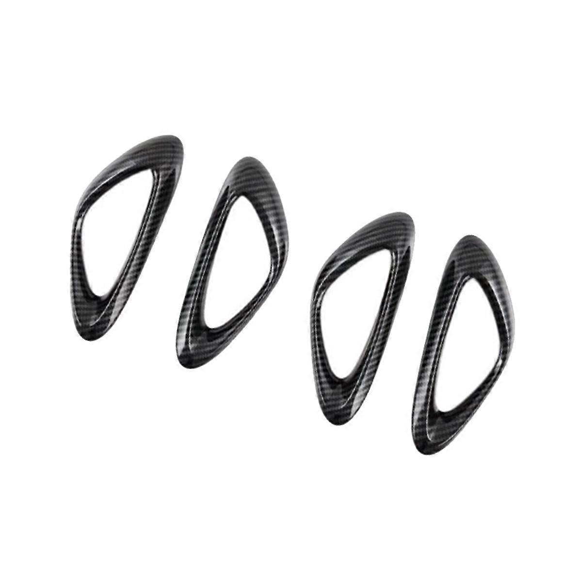 4PCS Inner Door Handle Cover Trim Carbon Fiber Color for Seal / ATTO 4