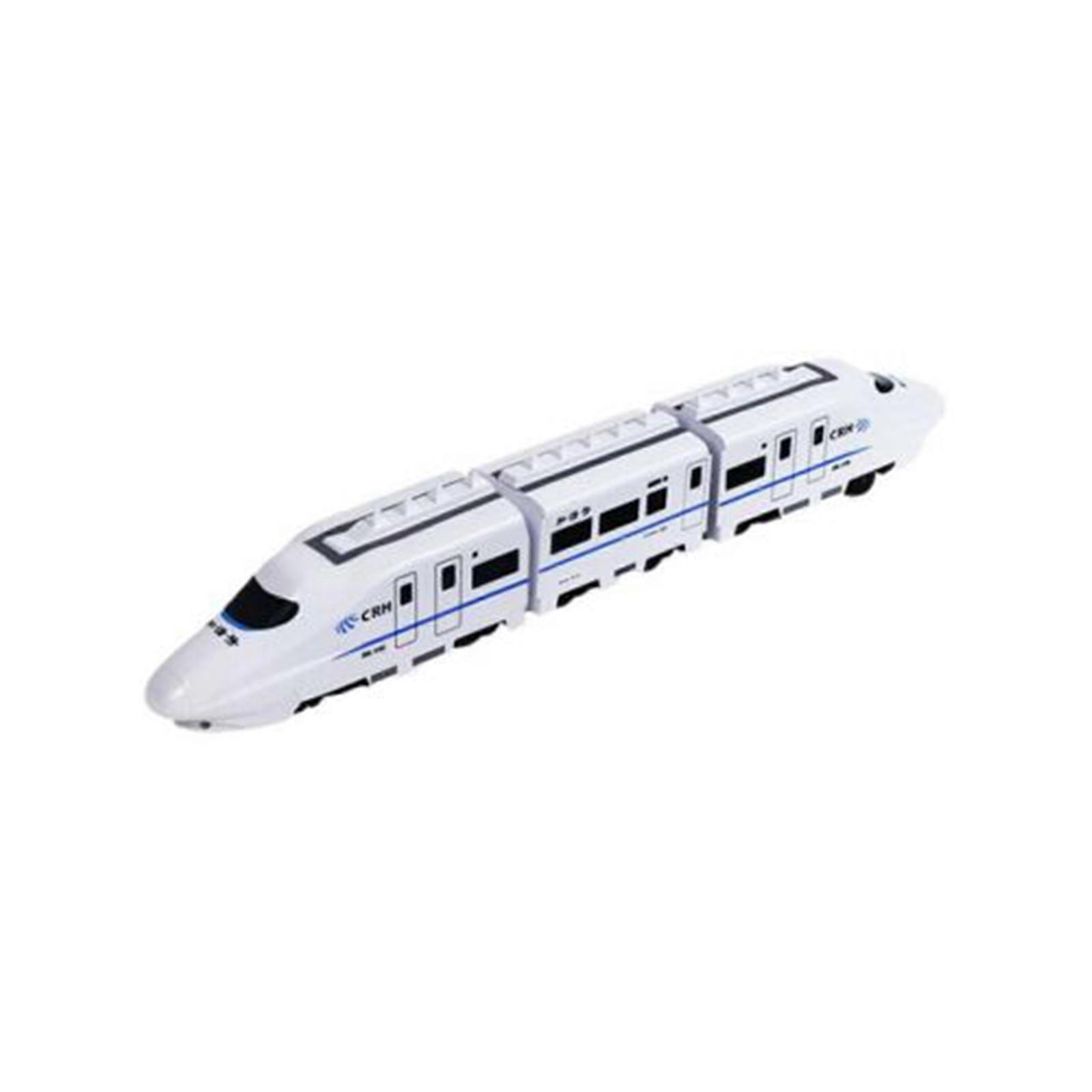 Train électrique Harmony – Simulation Haute Vitesse – 3/4/5 Wagons – Jouet Lumineux Et Modulable – Dès 3 Ans