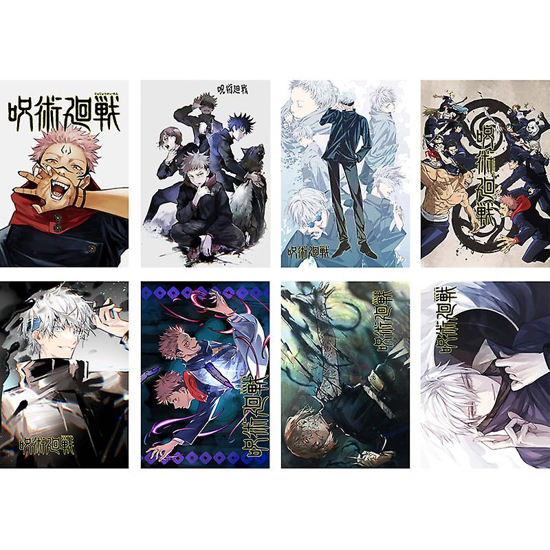Jujutsu Kaisen Poster 8Pcs Format A3