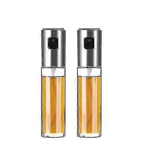 Oil Dispenser Empty Bottle Spray Atomizing Oil Spray Bottle (2 Pieces)