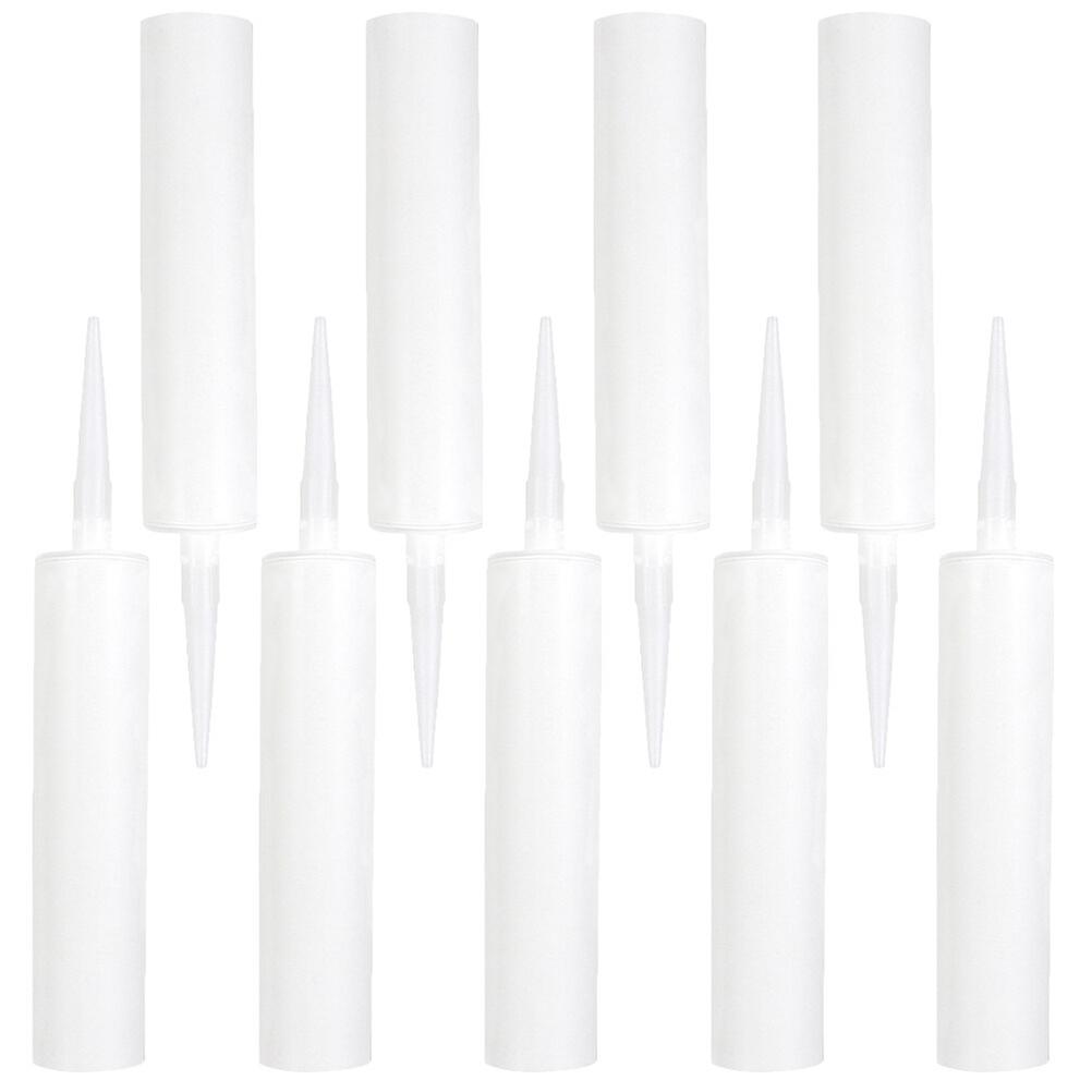 9Pcs Caulking Sealant Tubes Empty Caulk Tubes Fillable Sealant Caulking Tubes