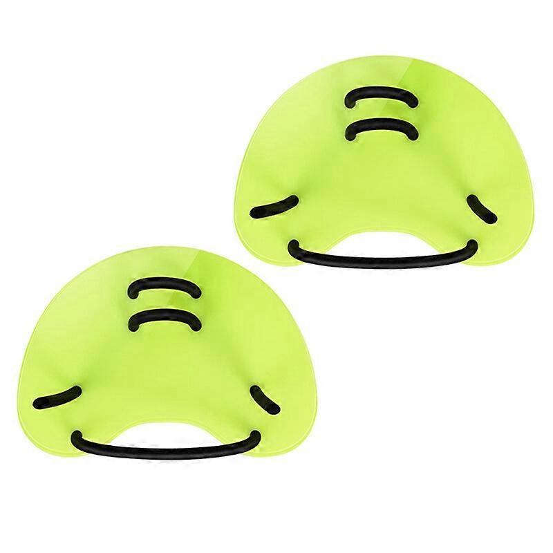 Schwimmpaddel verstellbare Handflossen, Tauchtraining PP Web Handschuhe, 2 Stück