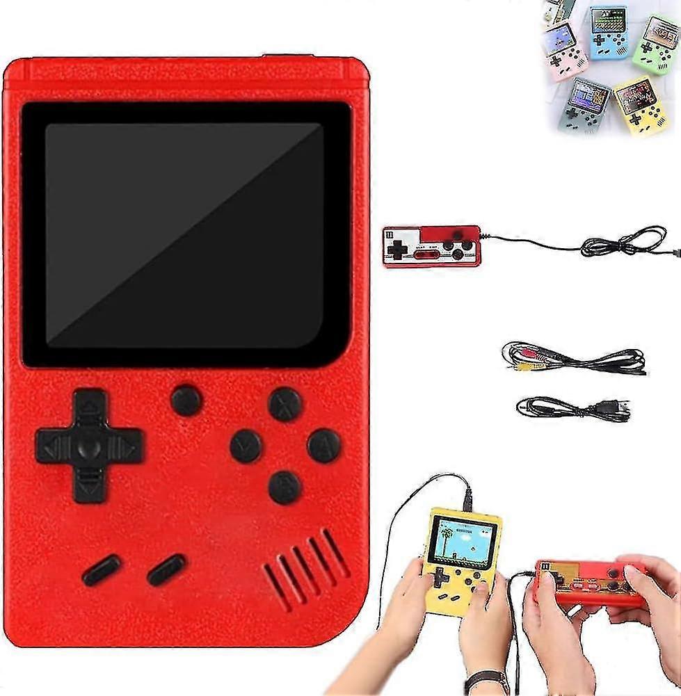 Tiny Tendo 400 Games ، وحدة تحكم ألعاب الفيديو الرجعية المحمولة ، tinytendo - 400 لعبة في جهاز 1 ، Gametendo - أكثر من 400 لعبة حنين إلى الماضي ، دعم 2 لاعبين PLA