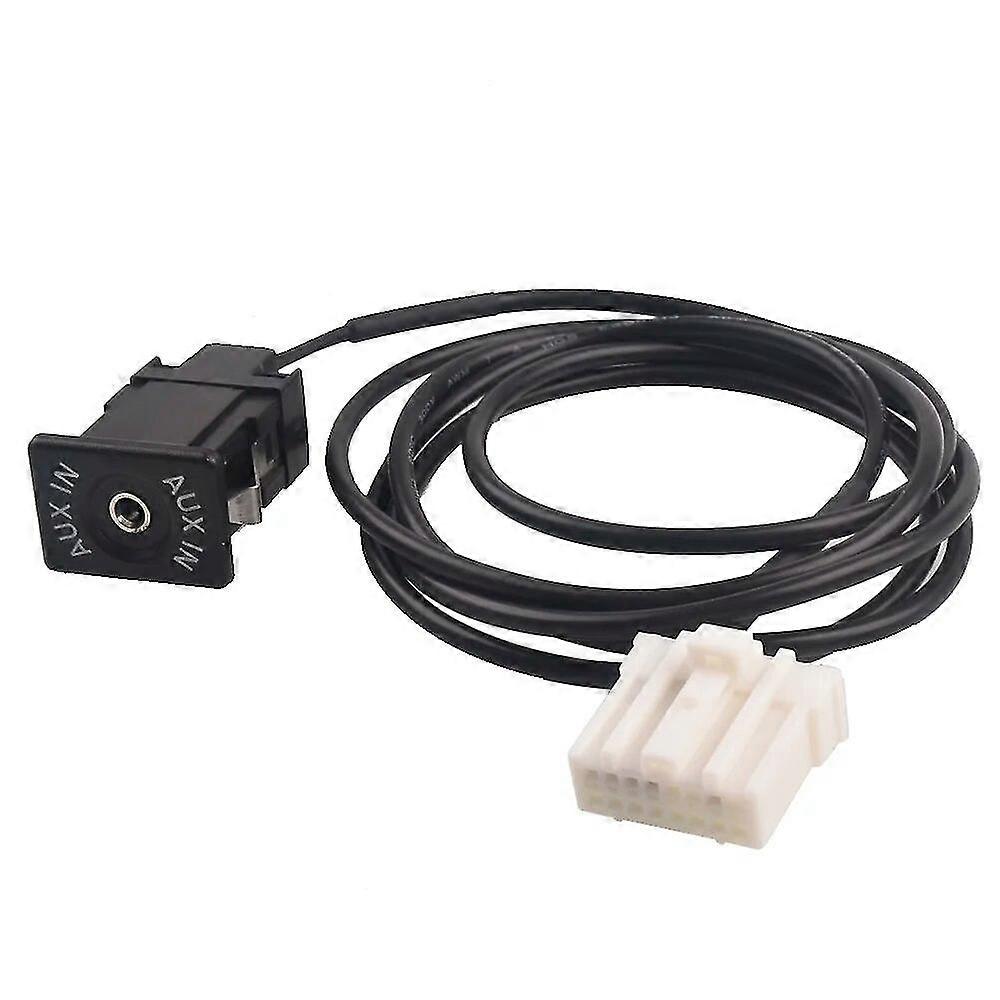 16-Pin Aux Audio Cable Socket Bluetooth Module Interface Adapter Cable For Mazda 2 3 5 6 Mx5 Rx8 2 3 5 6 Cx-7 Cx-9