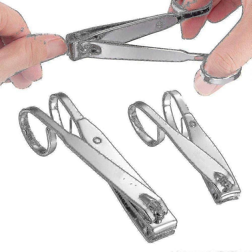 2 pcs coupe-ongles avec ciseaux handlests