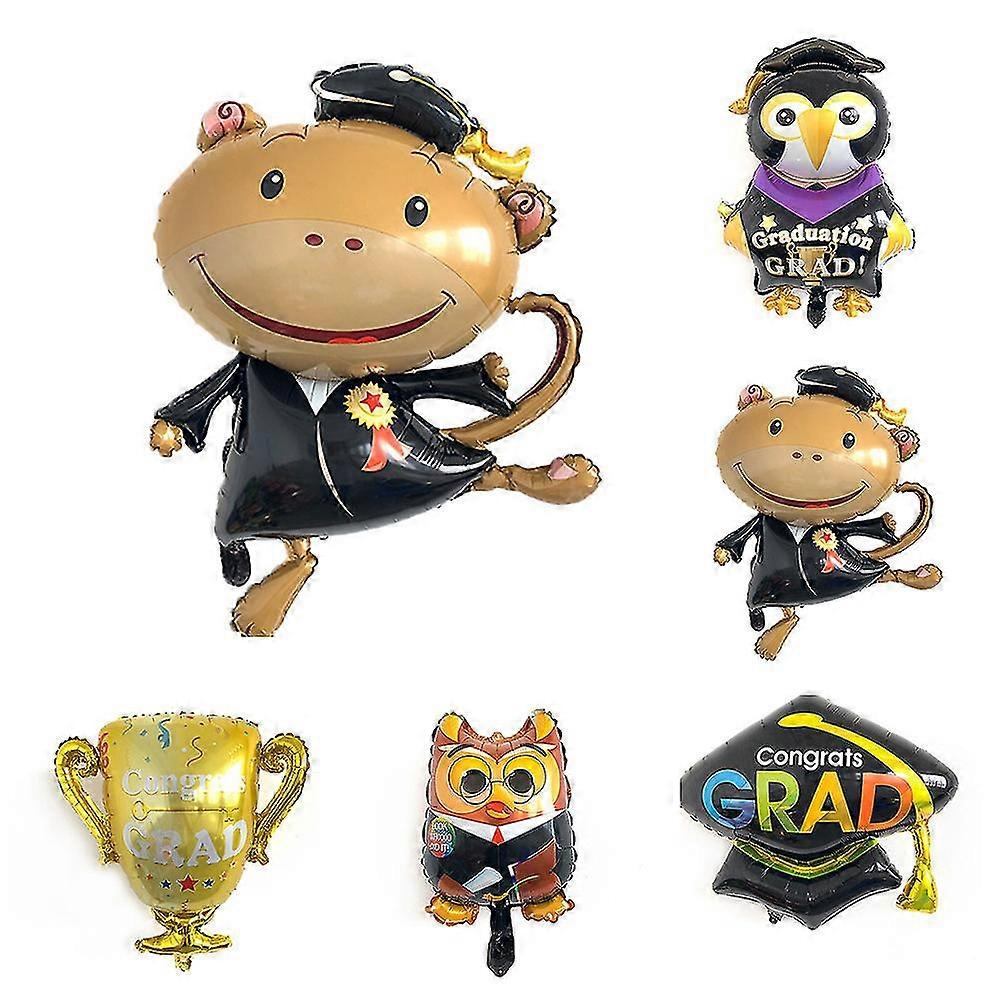 5pcs/set Graduation Party Decorations Supplies Balloons Set