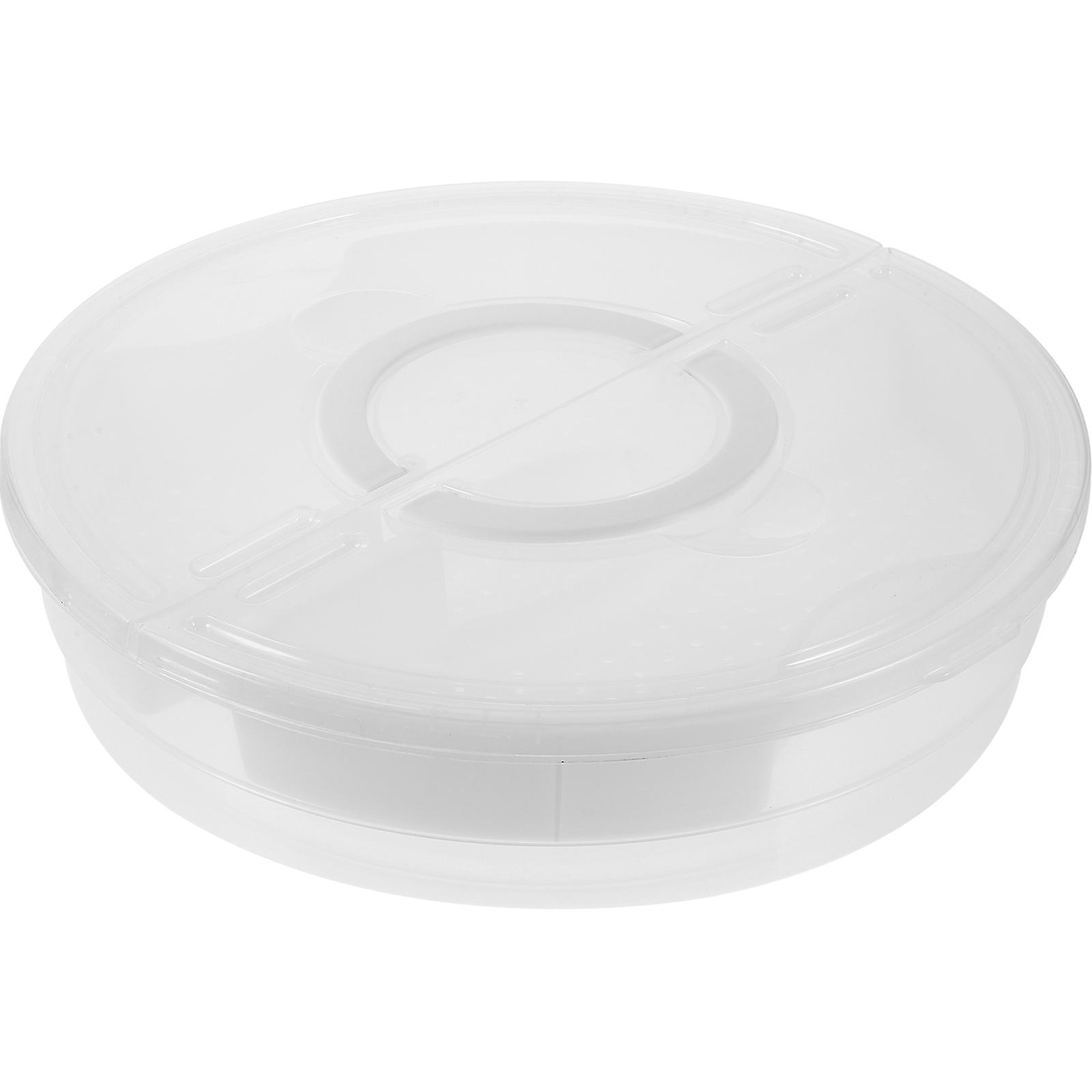 Boîte à pizza réutilisable Pizza Keeper Portable Pizza Case Portable Pie Piece Carrier