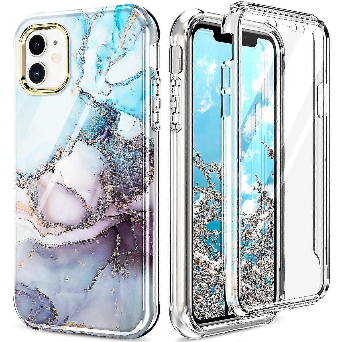 Magic Color Case For Iphone 11, Including Screen Protector, Support Wireless Charging, Fall Protection