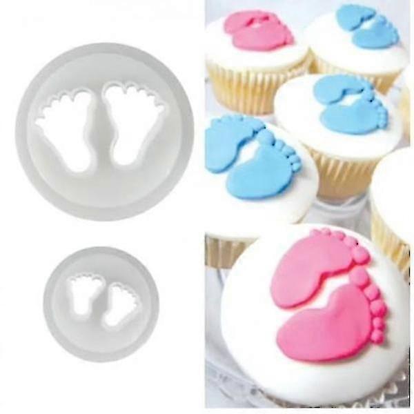 2-pack Baking Mold Baby Feet