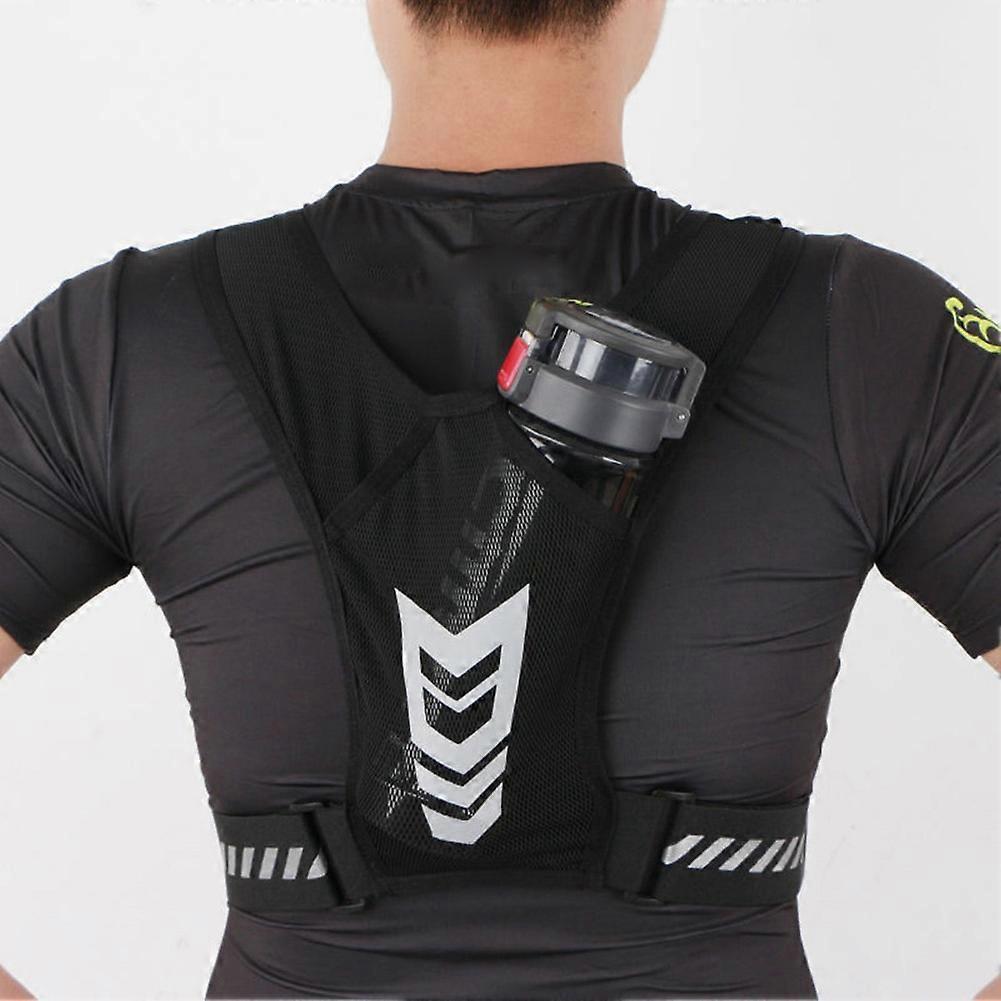 Running Phone Holder Vest Lightweight Running Chest Pouch Breathable Mesh Vest Bag Running Adjustable Buckle