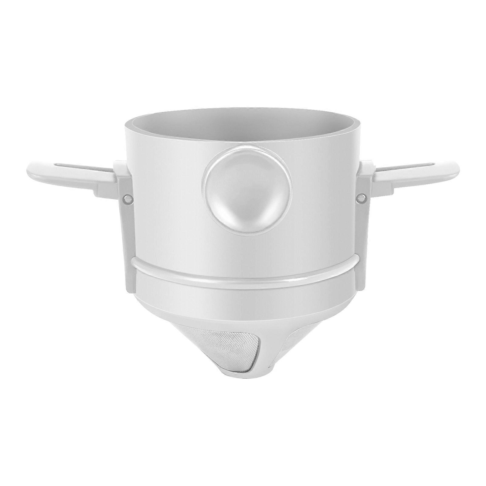 Coffee Dripper Foldable Easy to Clean Mesh Design Paperless Mesh Coffee Dripper for Office