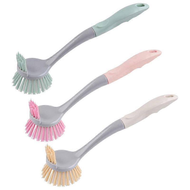 Double Sided Dish Brush for Sink Kitchen Pot and Pan, Durable Effective for Cleaning