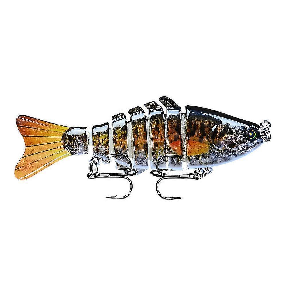 10cm 16g Fishing Lure 6 Segment At Plastic Simulation Multi Jointed Hard Bait For Fishing Lover