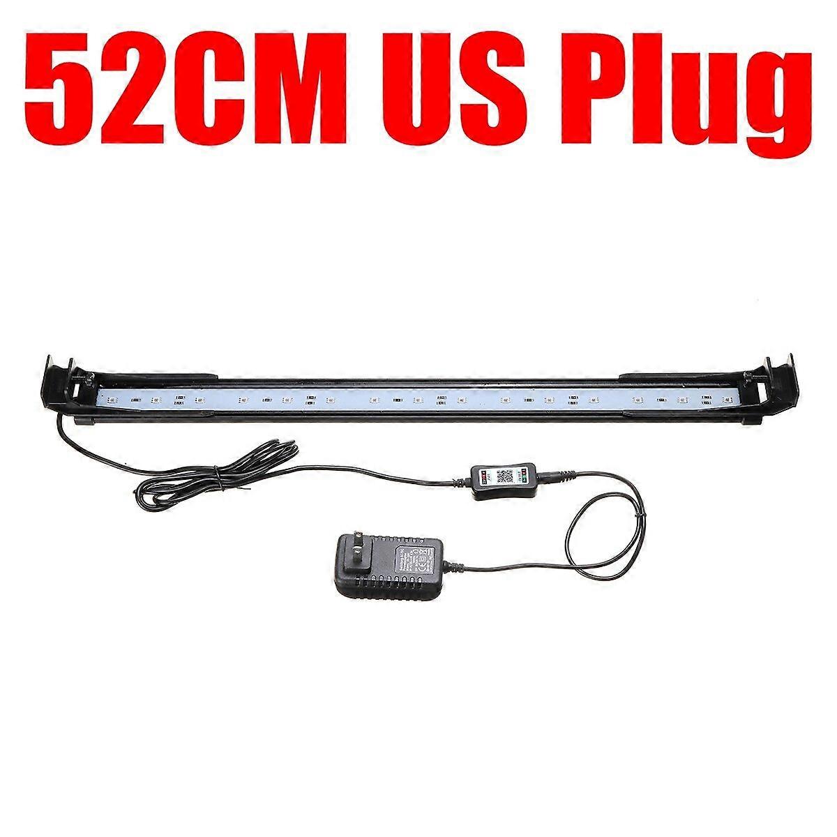 Dimmable 52cm 16w Bluetooth App Controlled Rgb Led Aquarium Lighting Adjustable