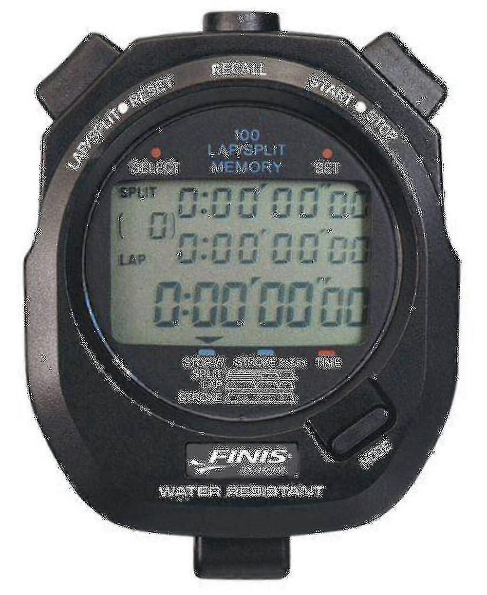 Stopwatch 3x-100m Memory Black