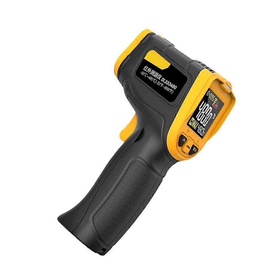 Ultrared Rays Temperature Gauge with Adjustable Emissivity Accurate Measurement