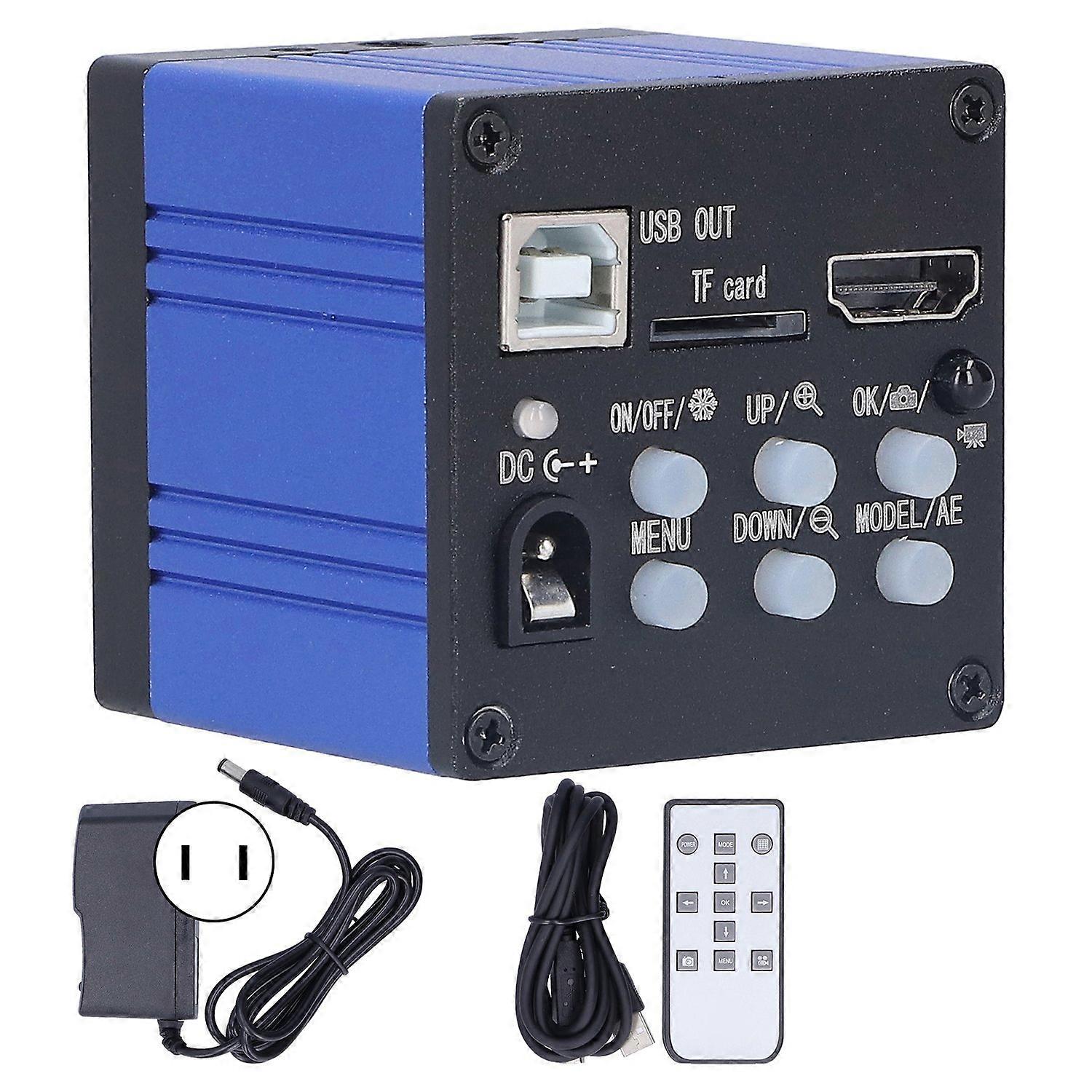 37MP 2K 1080P 60FPS Industrial Video Microscope Camera Set with USB Interface for Phone Repair AC100