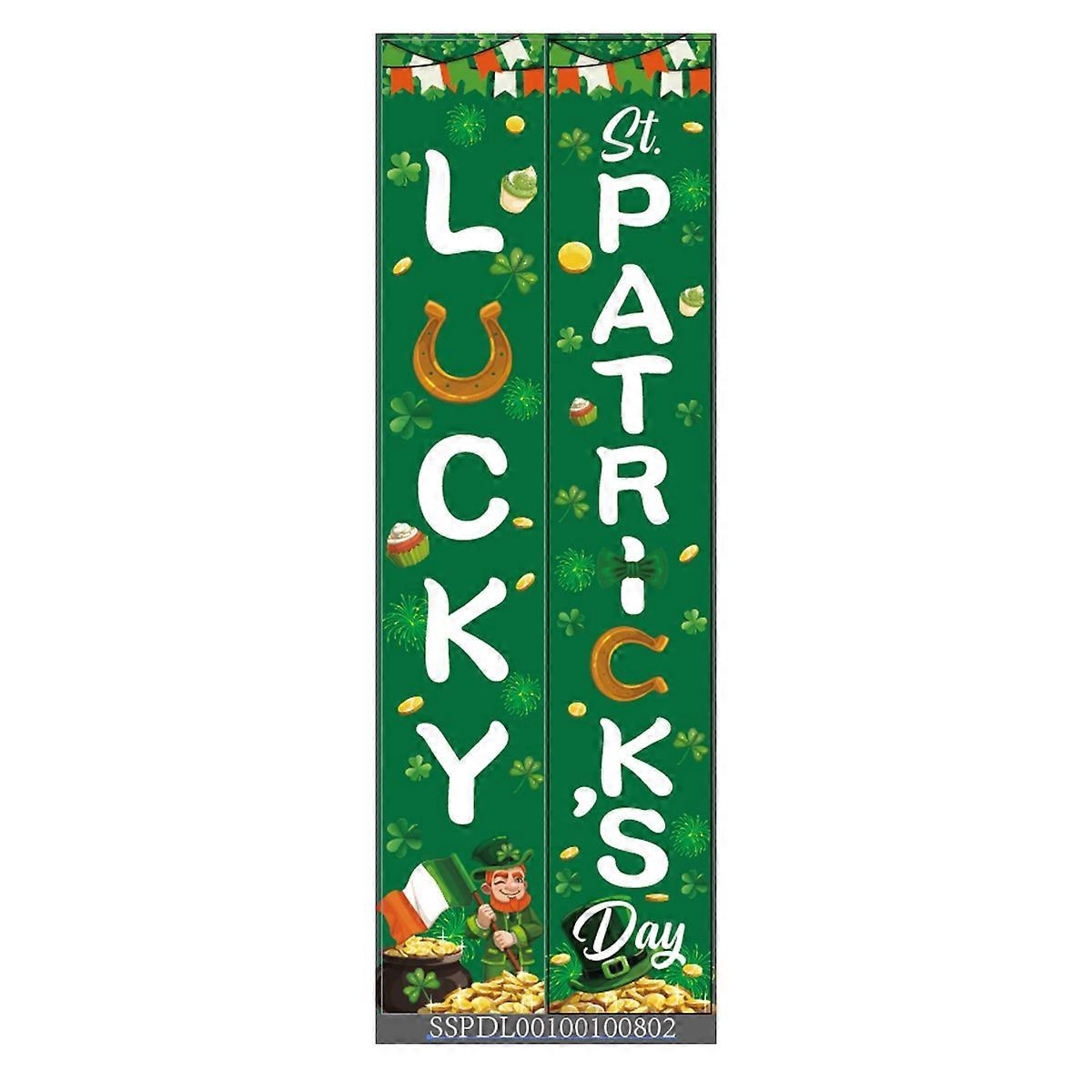 Irish Celebration Banner Set - Four-Leaf Clover Party