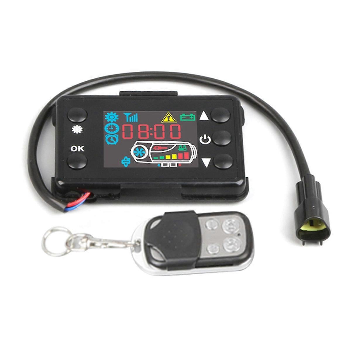 12V 5KW 汽车空气驻车加热器液晶显示器开关主板卡车车辆加热配件线束