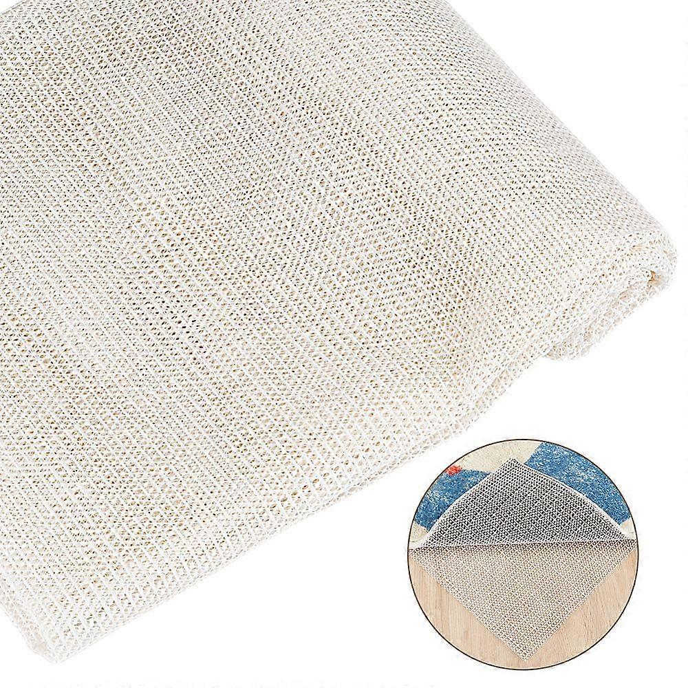 PVC Net Fabrics Non Slip Mattress Pad for Sofa Couch Chair Cushion White 2000x900x0.5mm