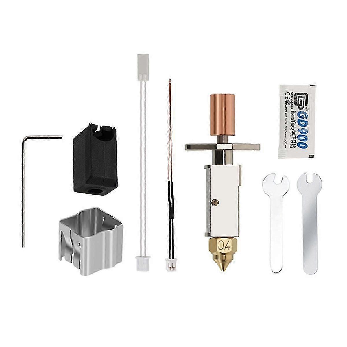 For Hotend Crm4 K1 K1 Max Hotend Kit Ceramic Heating Block For K1 Upgrade Hotend Nozzle Placted Copper