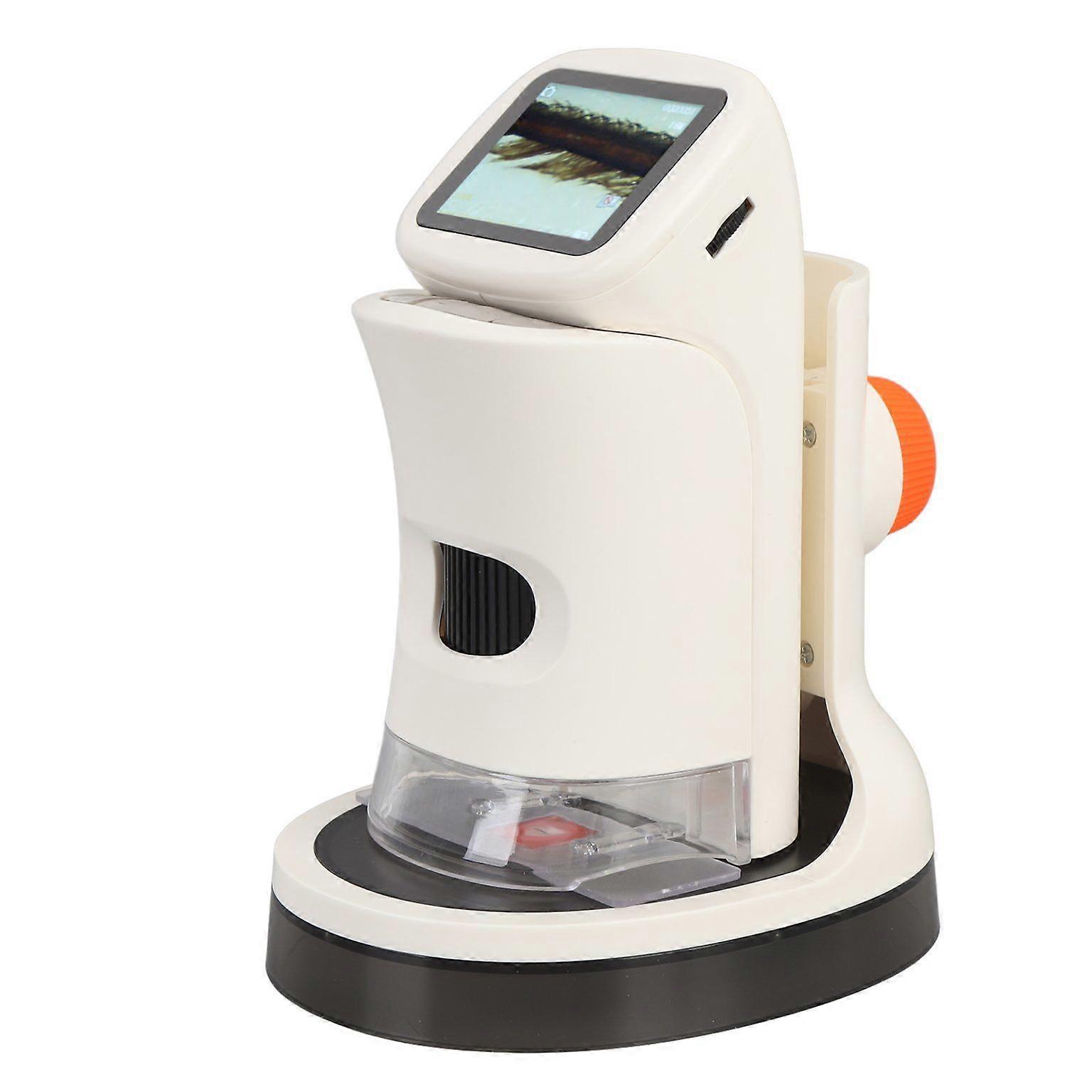 Portable Microscope with 2-Inch HD Color Screen - 100X to 1000X Magnification with LED Light