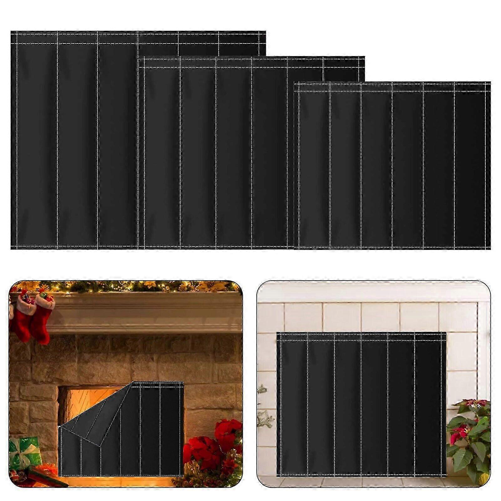 2024 Nouveau, Bloqueur De Cheminée De Haute Qualité Couverture De Cheminée Bouchon De Tirage Couverture De Cheminée 39 * 32 pouces / 45 * 34 pouces / 51 * 39 pouces