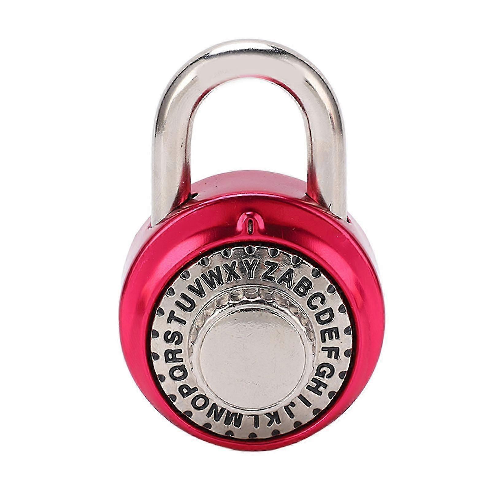 ZP1 Dial Combination Lock Anti Theft Password Padlock Safe Locker Lock for Security