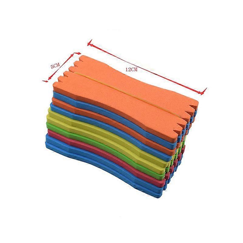 10Pcs EVA Sponge Fishing Backs for Fishing Line Storage and Winding Random Colors Fishing Accessories