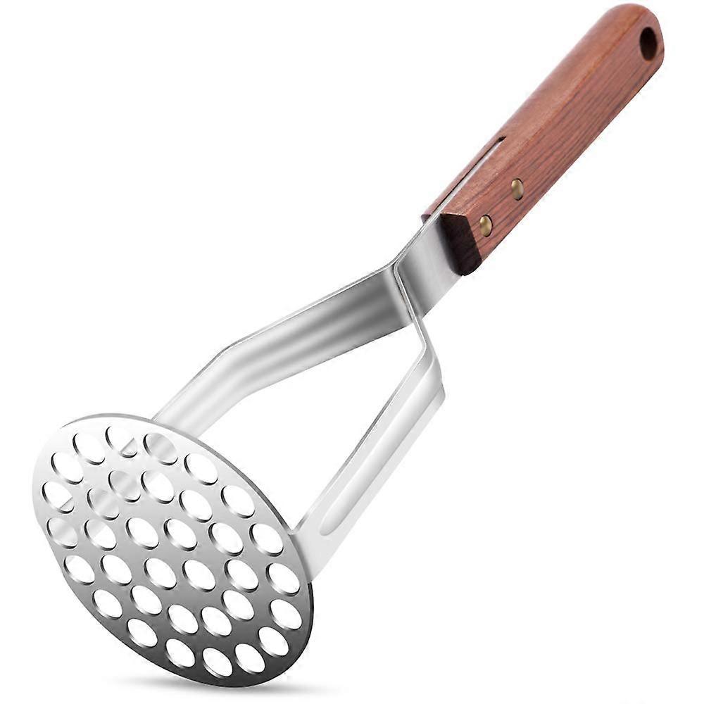 Stainless Steel Potato Masher with Ergonomic Handle for Easy Kitchen Use, Durable Design, Dishwasher Safe