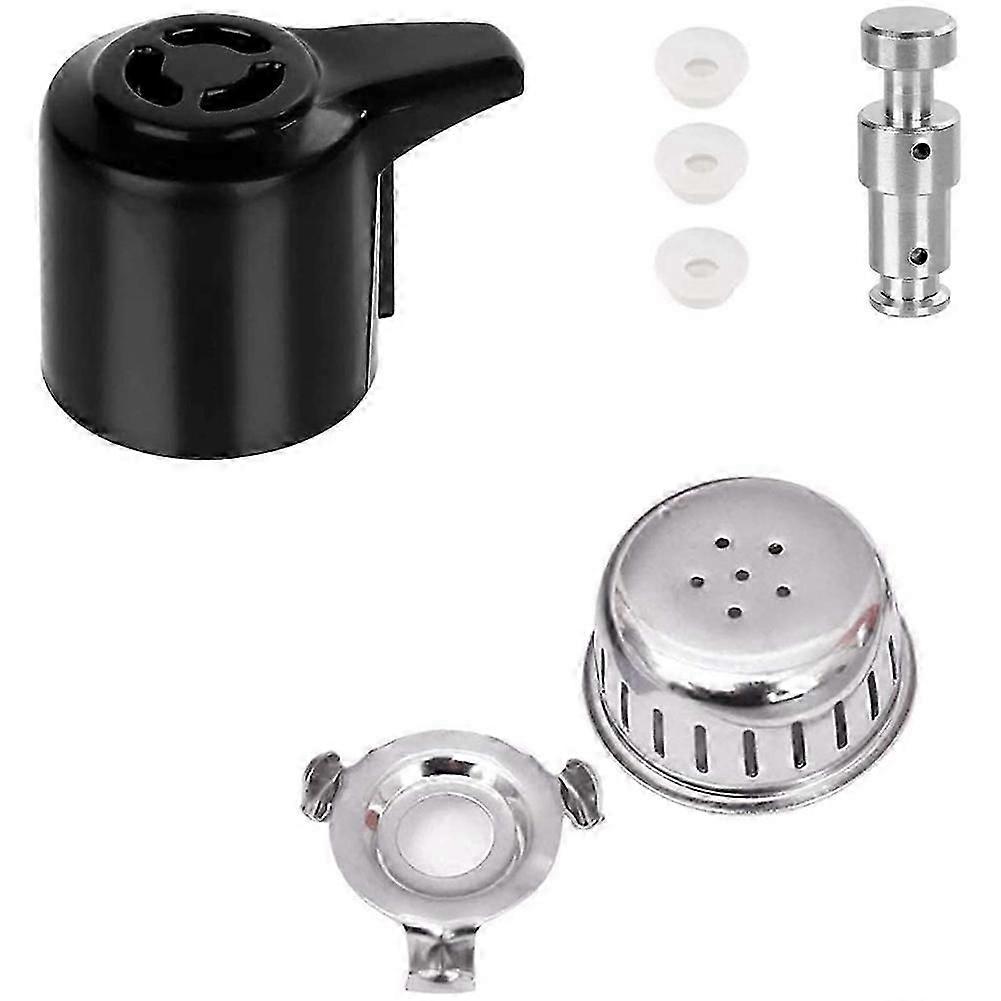 Steam Release Handle Float Valve Replacement Parts With 3 Silicone Caps For Instantpot Duo 3, 5, 6 Qt,duo Plus 3, 6 Qt