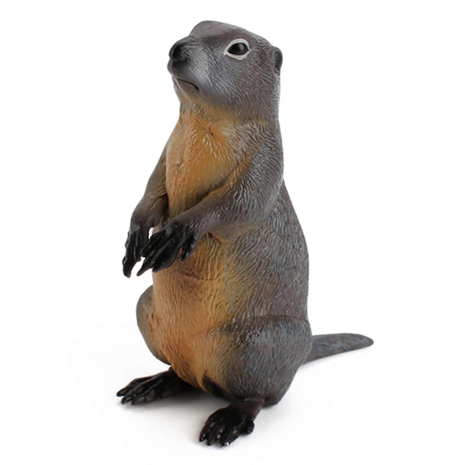 Groundhog Solid Pvc Action Figure Desktop Decorative Ornament Collection Gift