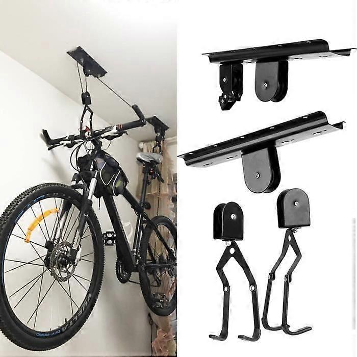 VDP Bicycle Lift XL - Ceiling Mount Bike Hoist For E-Bikes, Kayaks & More,  Up To 57kg Capacity Bike Ceiling Hoist