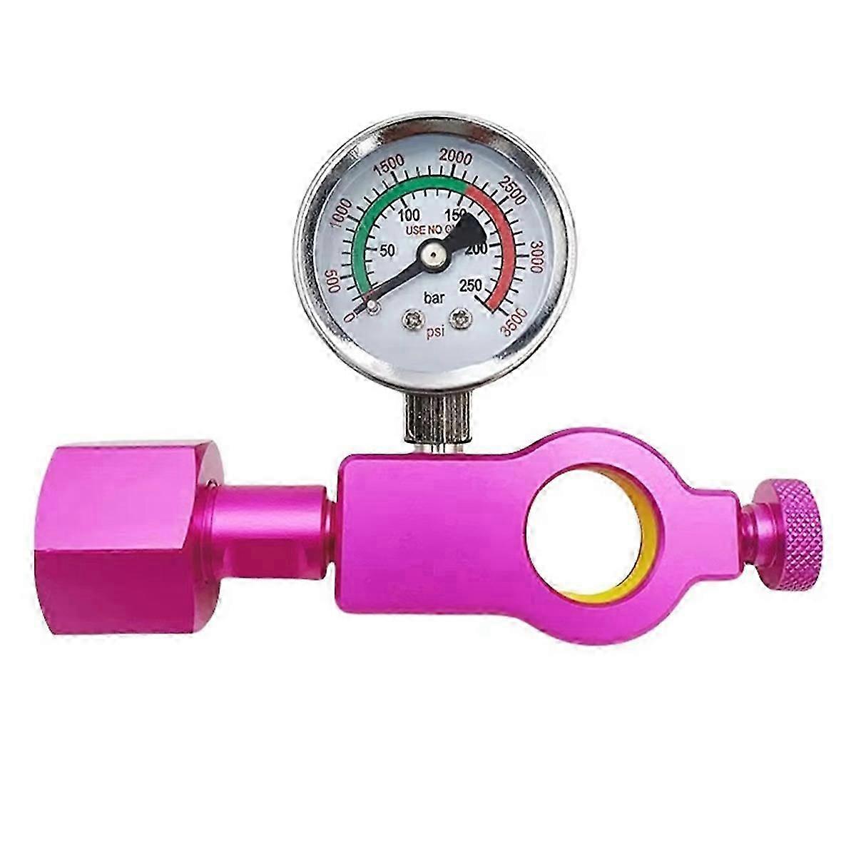 Co2 Cylinder Refill Fill Station Adaptor for (Terra DUO Art) Pink Quick Connect Co2 Cylinder W21.8