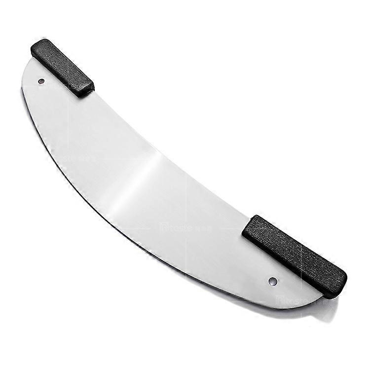 20-inch high-carbon stainless steel pizza cutter, non-slip handle, efficient kitchen tool