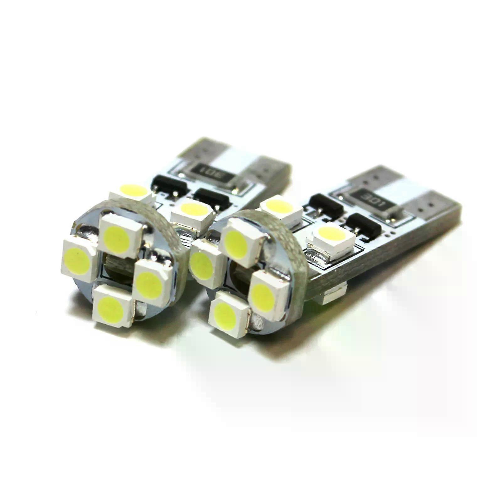 Toyota Corolla E7 8SMD LED Error Free Canbus Side Light Beam Bulbs Pair Upgrade