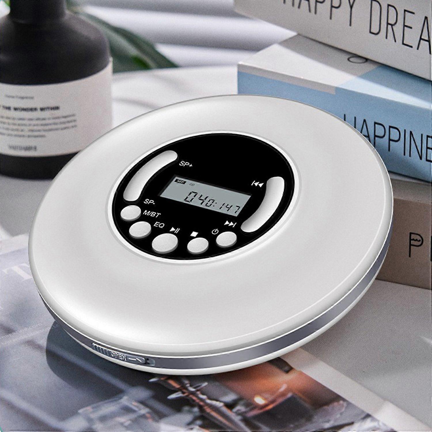 Portable CD Player MP3 Music Player A-B Repeat Function with LCD Display LCD Display External Speake