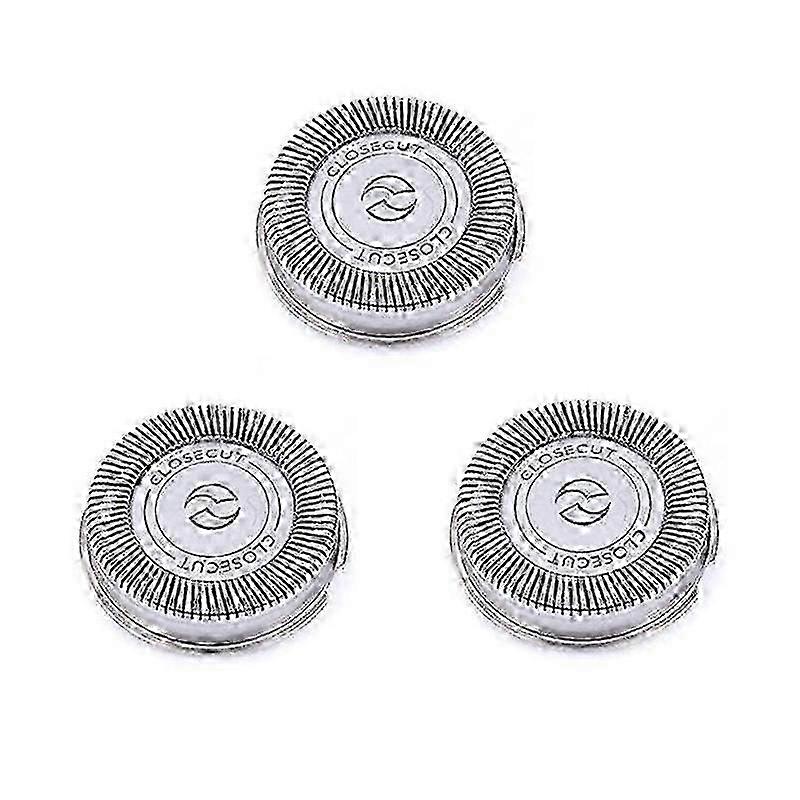 3Pack SH30 Replacement Heads for Shaver Series 3000, 2000, 1000 and S738, with Durable Sharp Blades