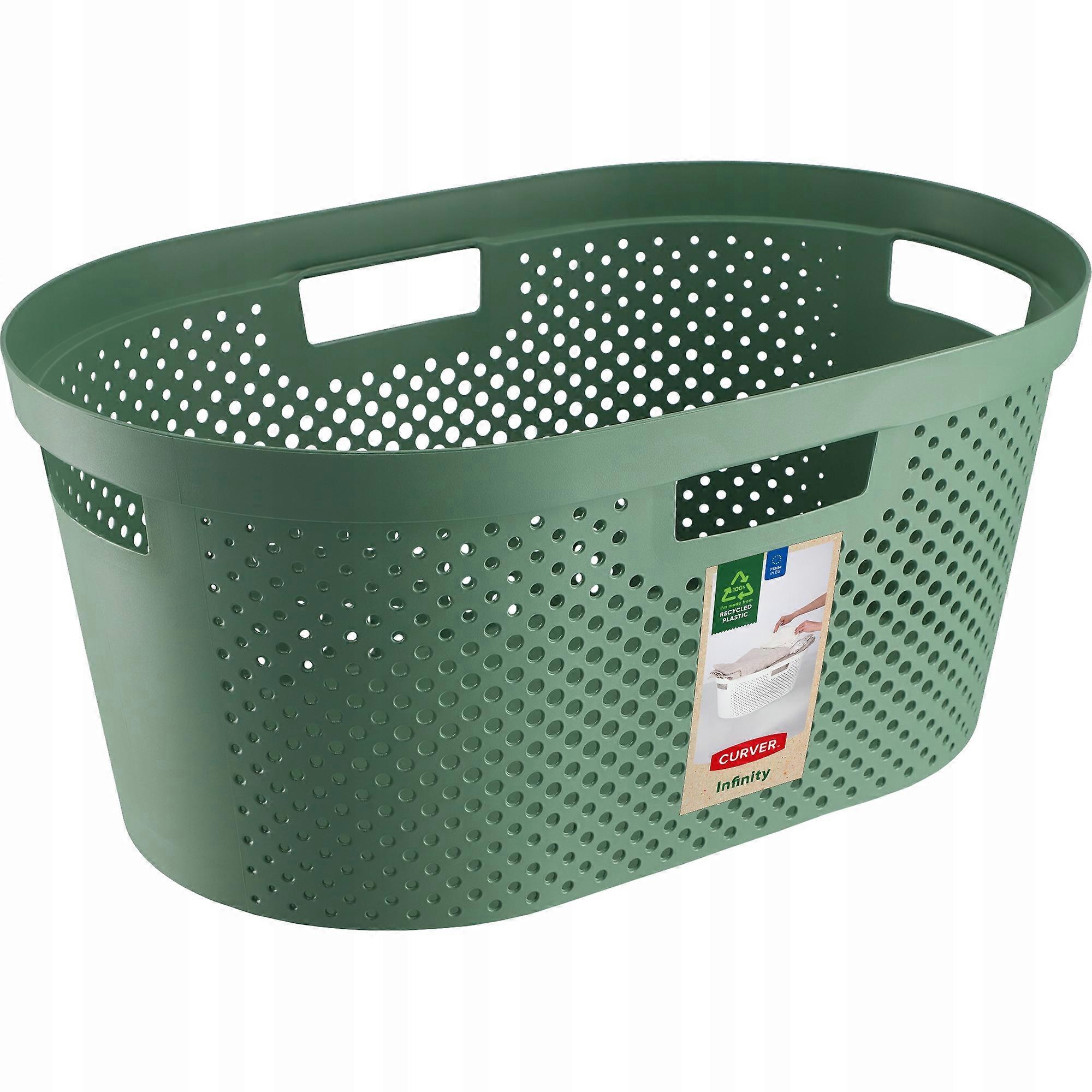 CURVER Mangle Wasmand 40 L Groen