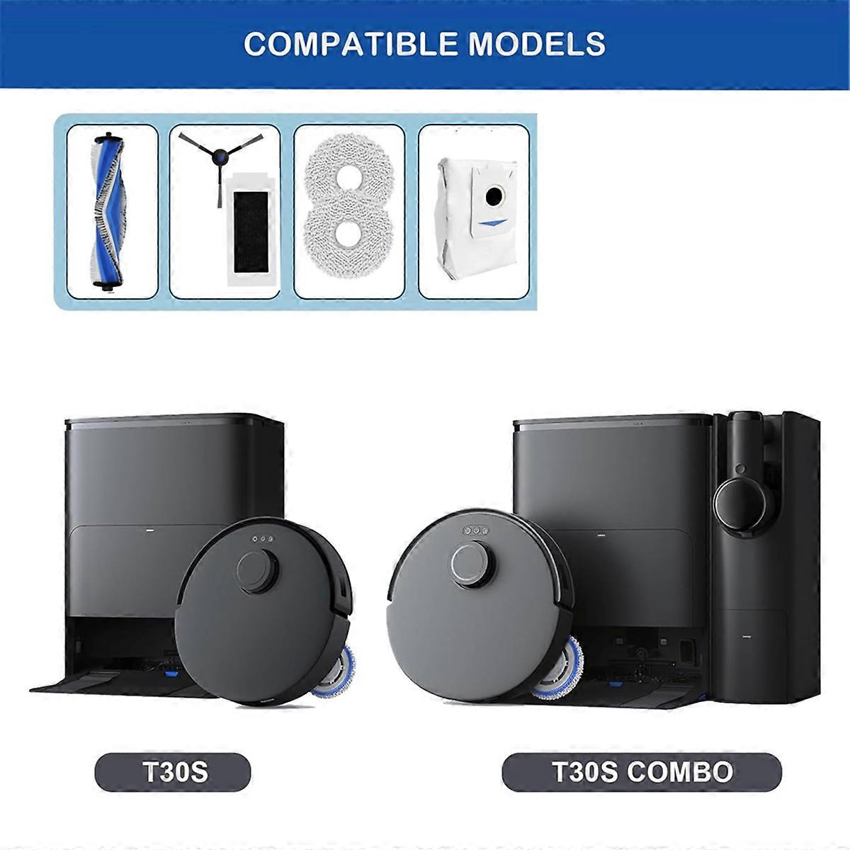 Replacement Parts for ECOVACS DEEBOT T30S/ T30S