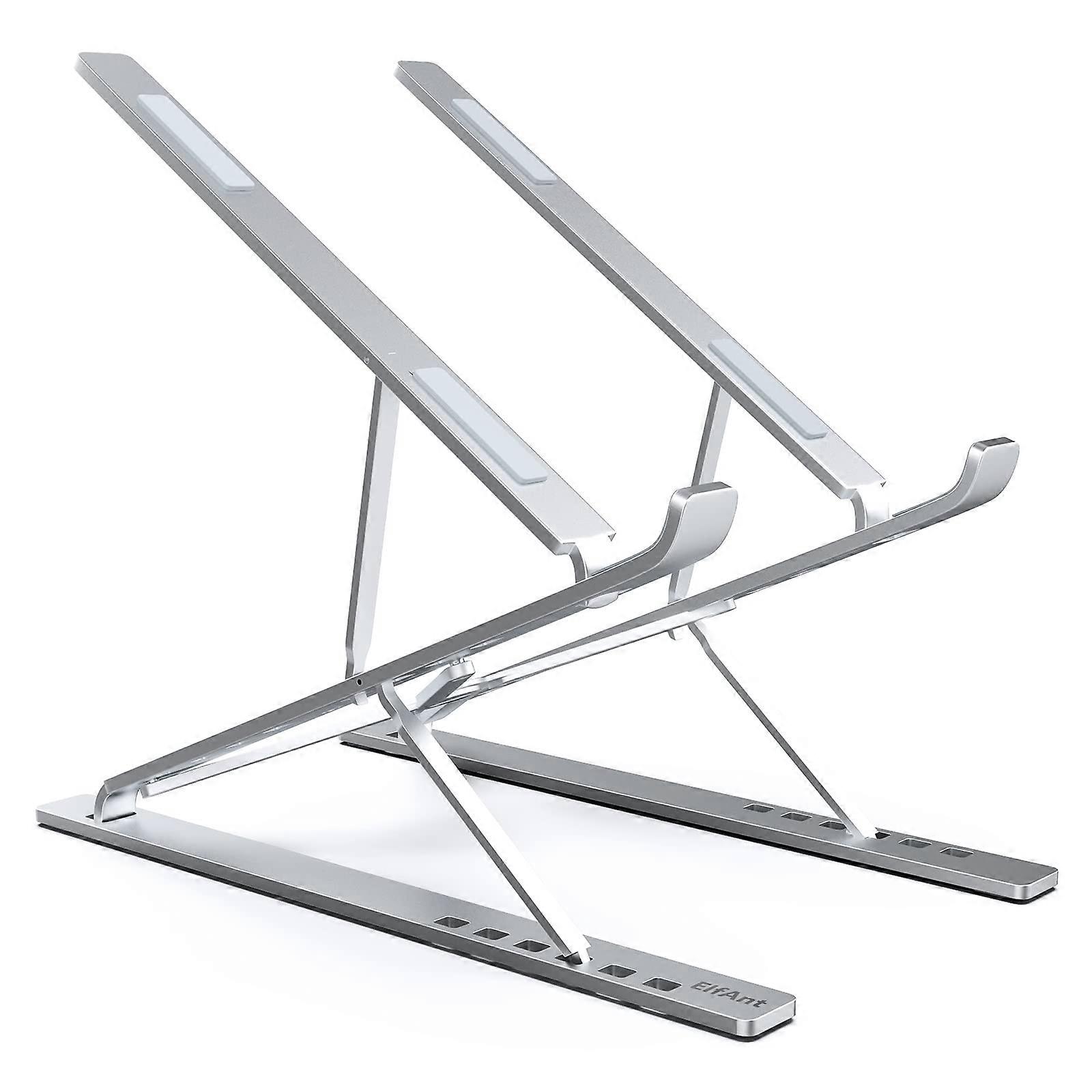 Adjustable Aluminum Laptop Stand for 10-17 Inch Laptops and Tablets