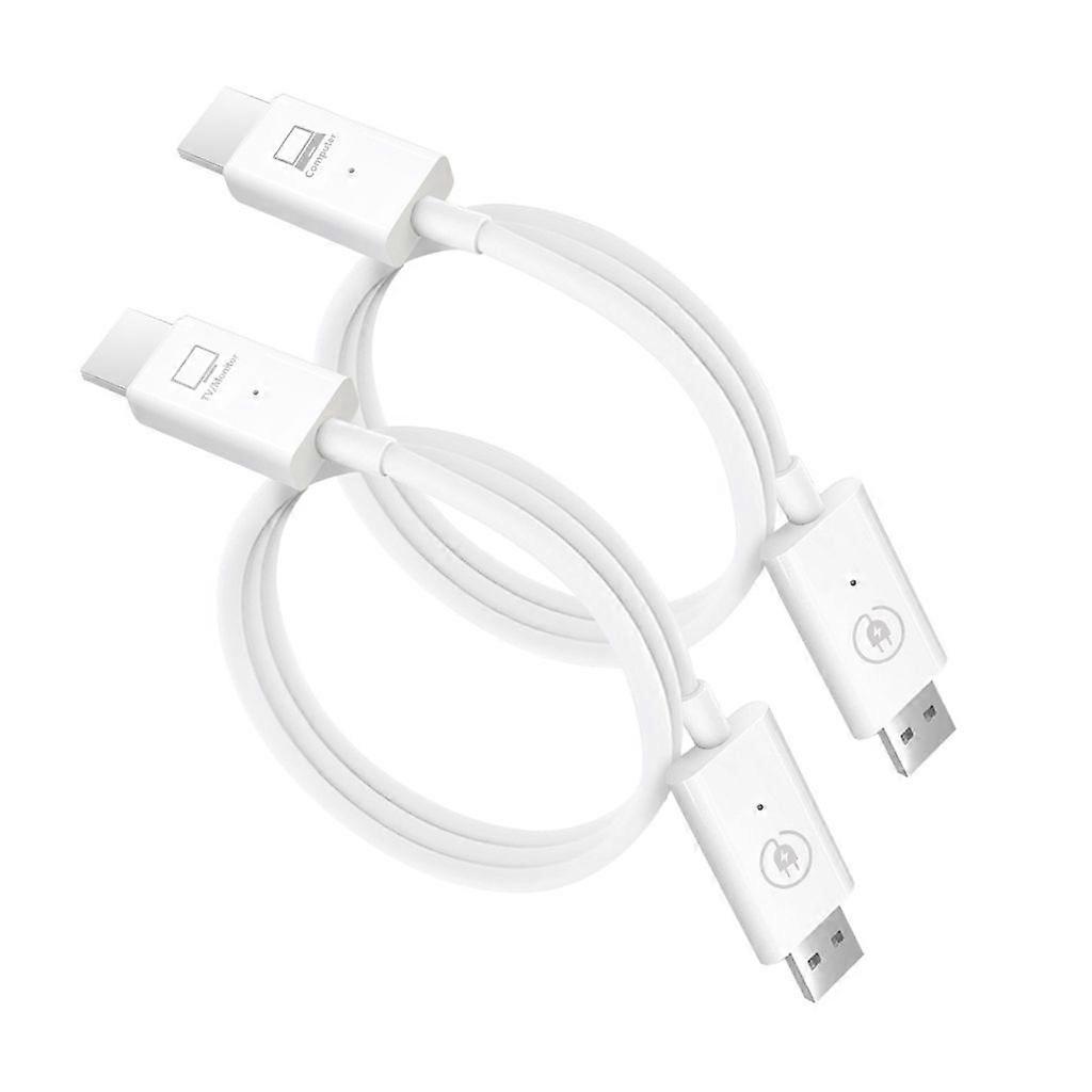 Wireless HDMI-compatible Transmitter and Receiver Mirroring Screen Converter