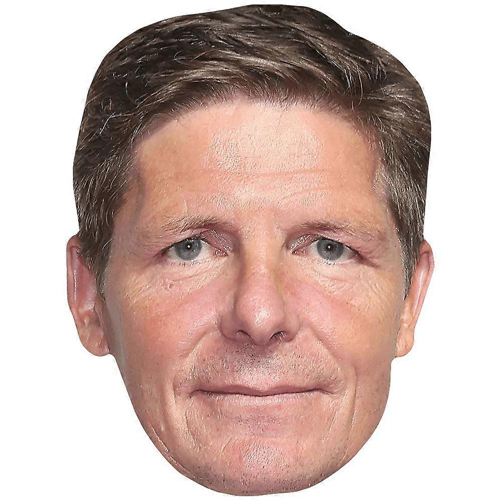 Oliver Glasner (Stubble) Celebrity Mask, Flat Card Face