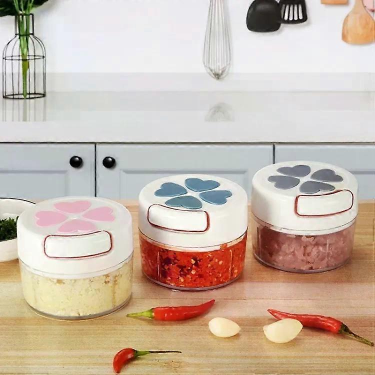 Garlic Press-Manual Multi-Function Kitchen Tool for Pounding Garlic -