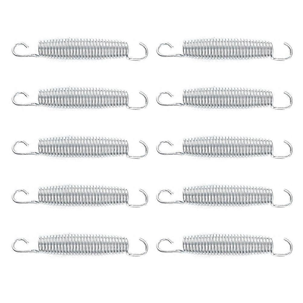 10 st. fjädrar för utomhusstudsmatta, professionella dragfjädrar, studsmattatillbehör