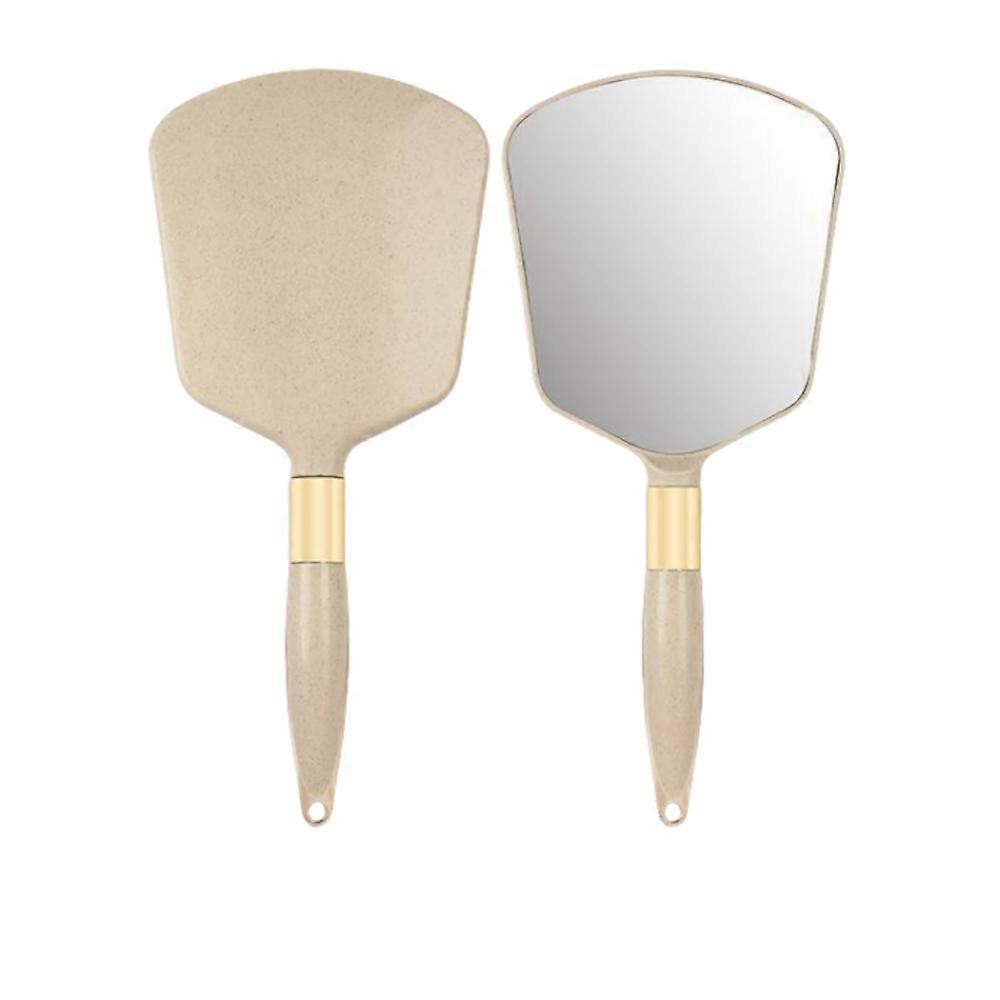 Handheld Mirror with Handle for Vanity Makeup Home Salon Travel Use